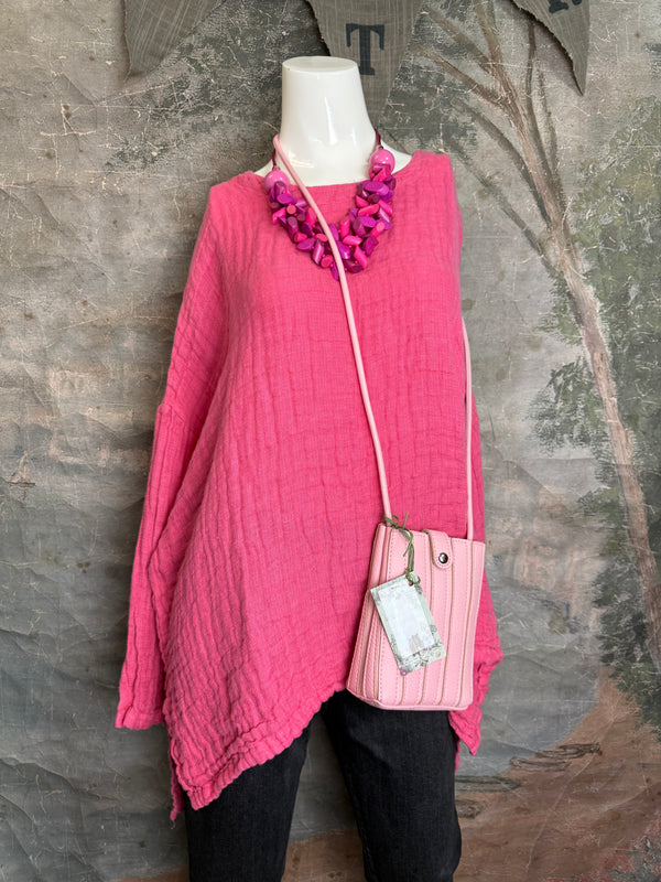 PW8815 We The Free Pucker Tunic-lime