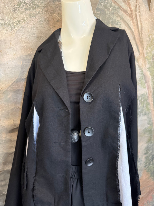 68581 Jacket Blazer W/Trim