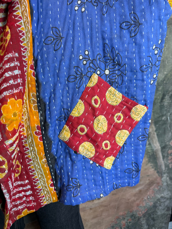 SS6148 Funky Kantha Jacket-Marley C