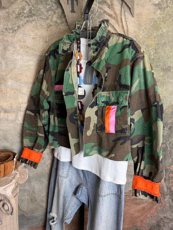 CT Remix Camo Spunk Ruffled Jkt