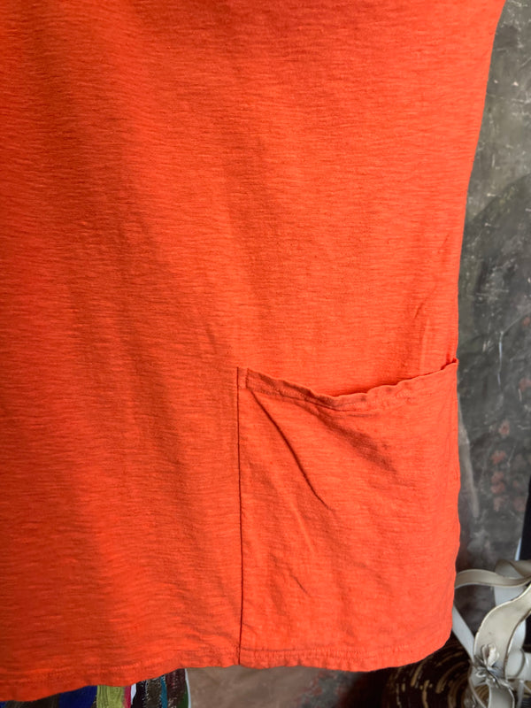 5016024 2 Pocket Pullover-Tabasco Orange