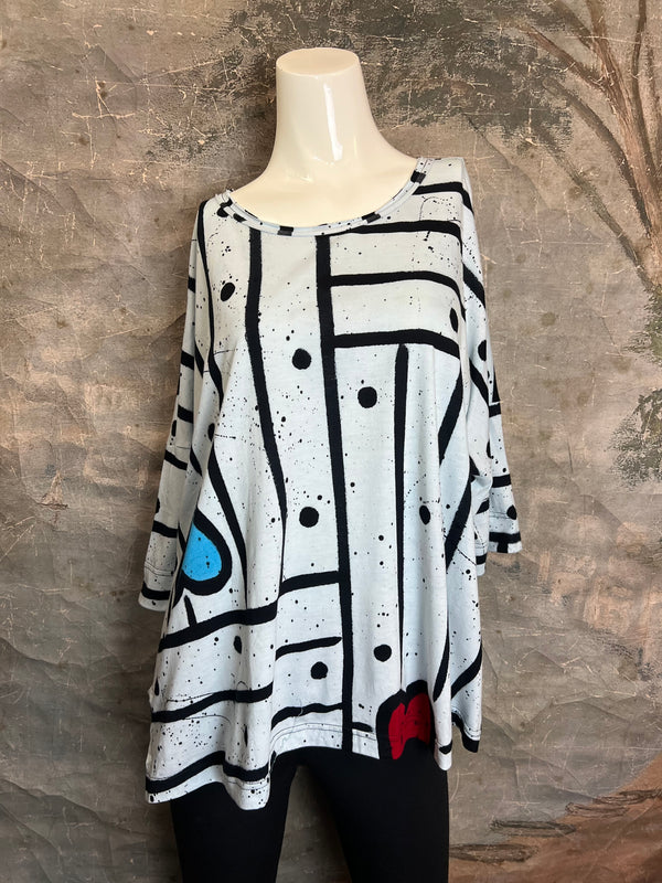 1803K The Bestee Pop Art Top
