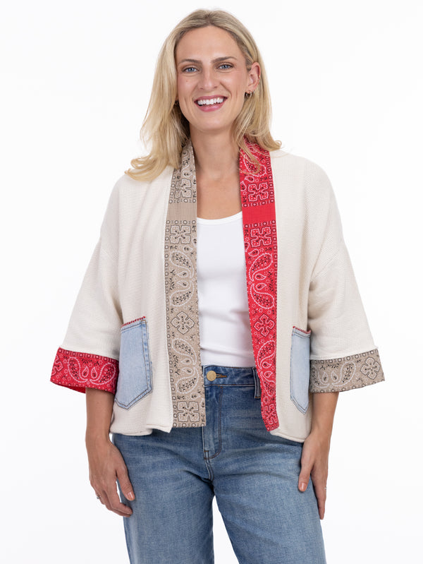 5771 Bandana Cardigan
