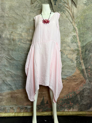 linen tank dresses Elowyn Linen Tank Mini Dress main image 1