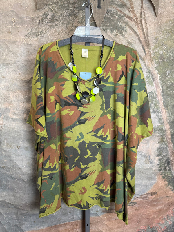 715CL-A Oversized Tunic Tee-SPUD