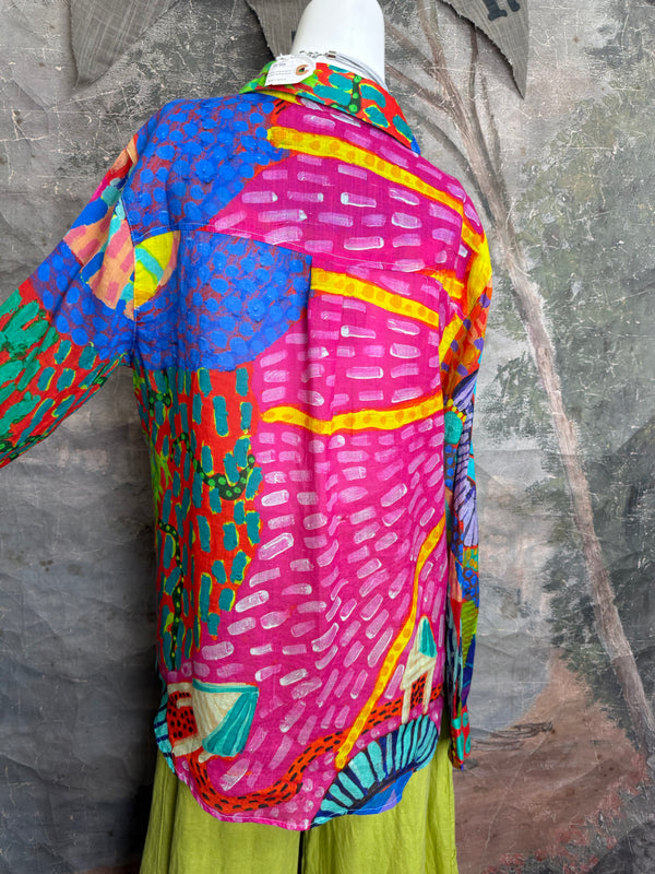 CP-92527 Abstract Blouse