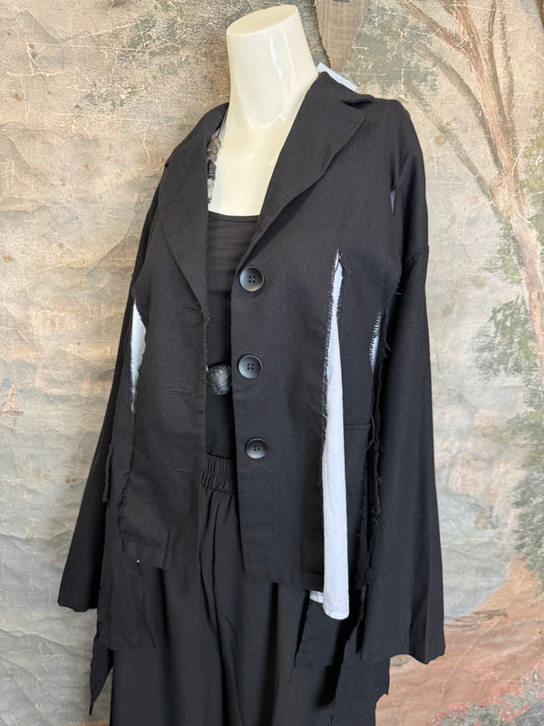 68581 Jacket Blazer W/Trim