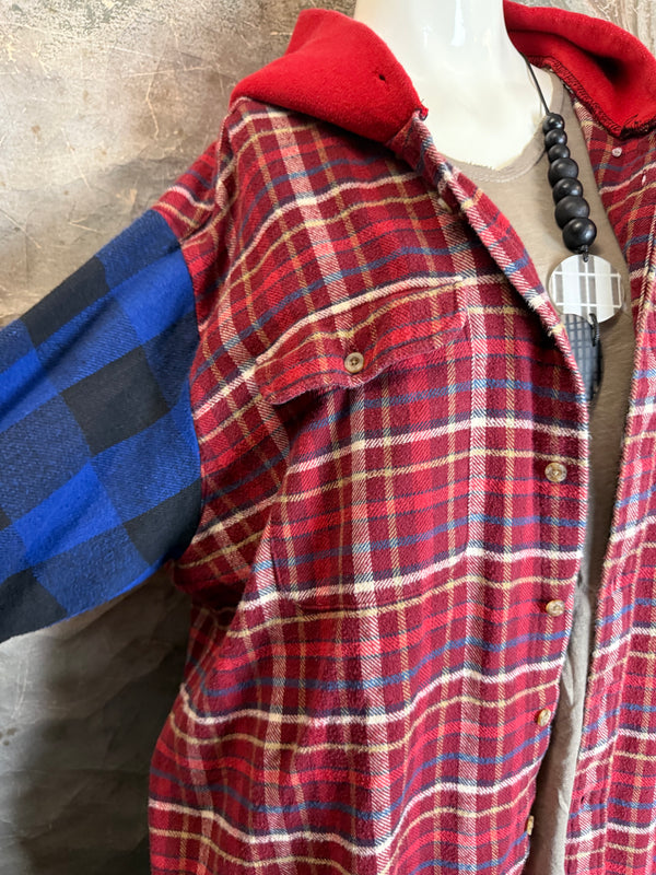 0003G PW Mix-Match Flannel Jacket-#6