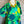 Load image into Gallery viewer, 90847 Watercolor Paint Dress-Green
