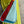 Load image into Gallery viewer, Soruka multicolor leather sling crossbody bag in light blue, red, and teal with orange zipper detail - 4
