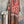 Load image into Gallery viewer, DYM287 Bohemian floral block print poet maxi dress in rust red and brown with chain necklace accent - 11

