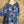 Load image into Gallery viewer, 91877-52 Artful Bloom Dress-Blue
