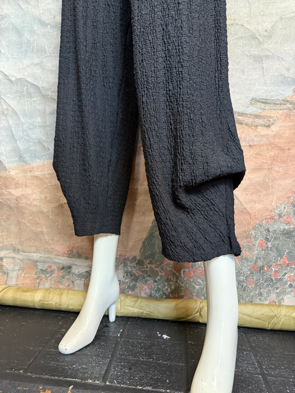 B304 Waffle Knit Harem Pants