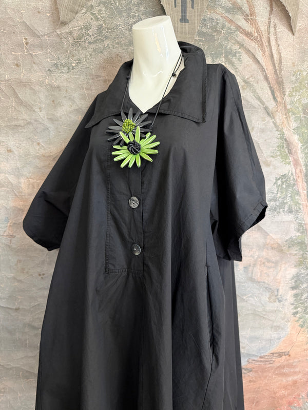 92121-62 Cota Dress-Black