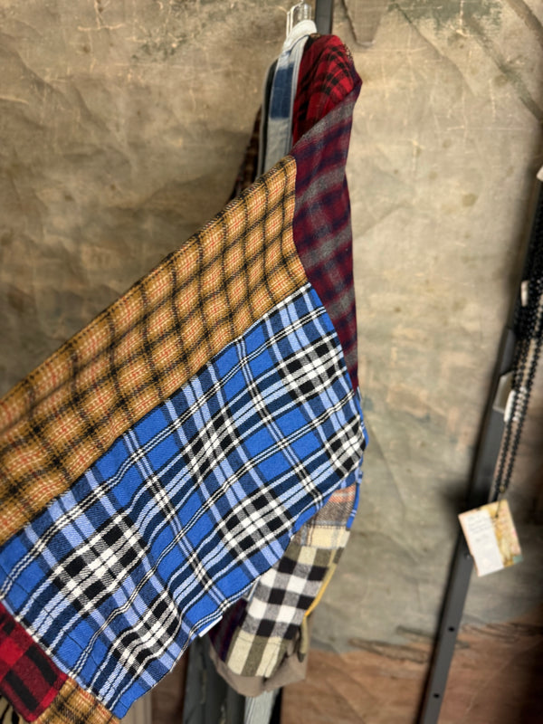 5573 Lodge Flannel Cardigan-Mix C