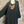 Load image into Gallery viewer, 86557 3/4 Slv Cowlneck Top-Black
