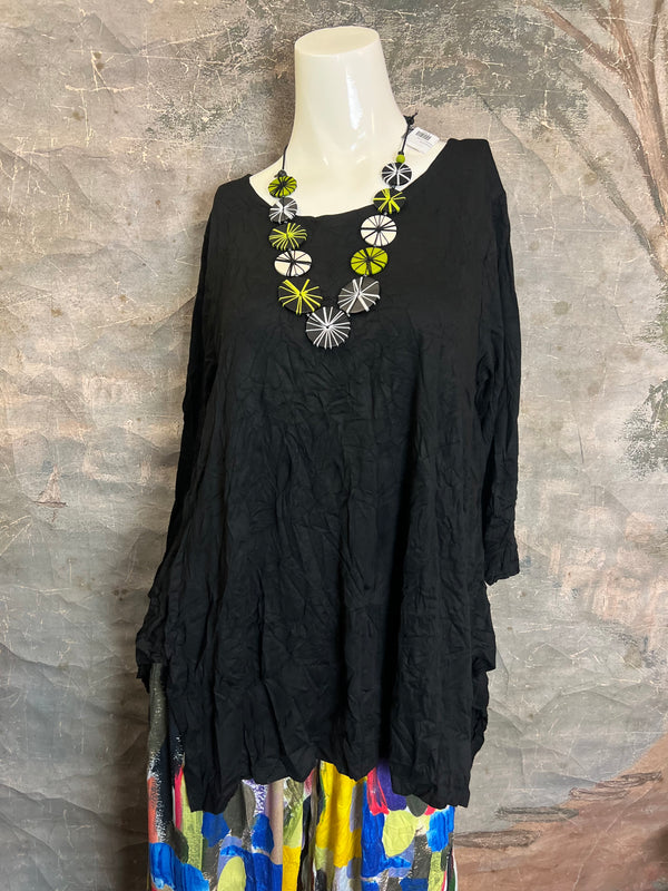 CV-4145 Juliette Top-Black