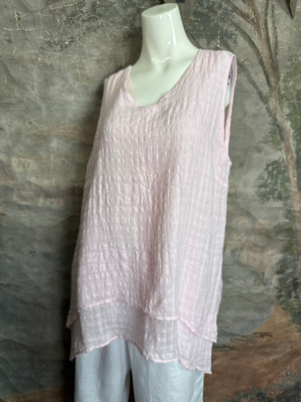 MP-CR293 Double Layer Tank-PINK