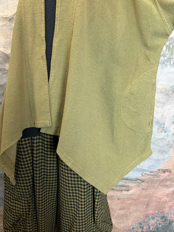 833-3184 Flare Cardi Coat