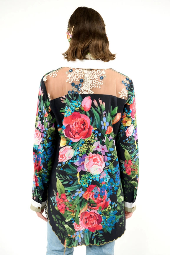ED24K3 Zinnia Boyfriend Shirt