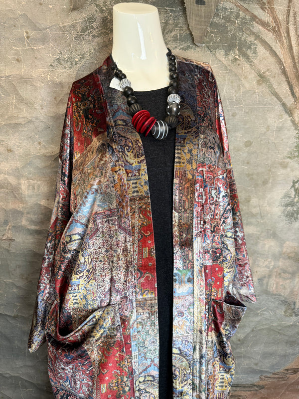 1821 Anne Velvet Cardigan