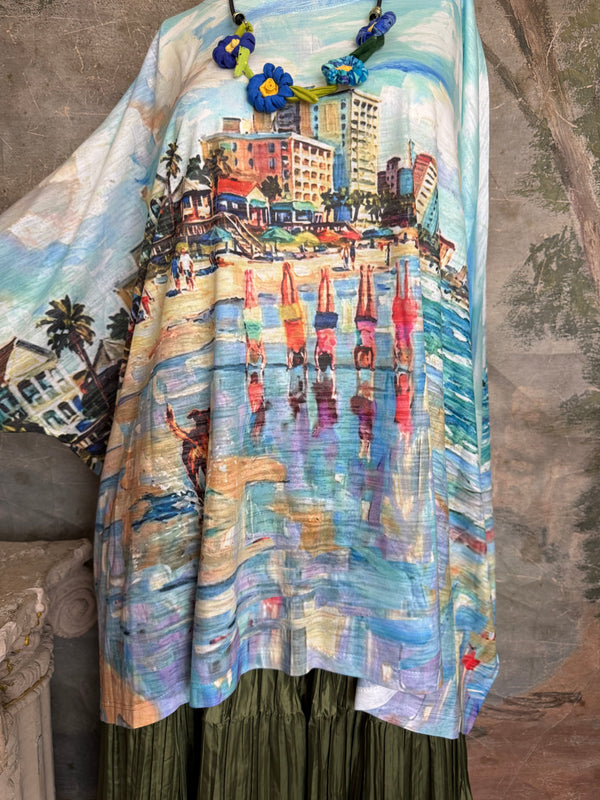 T722BO Burnout One Size Top-Beach Trip 30A