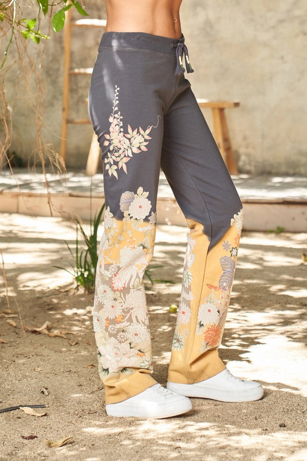 4358 Pull-on Zen Lounge Pant-Charcoal