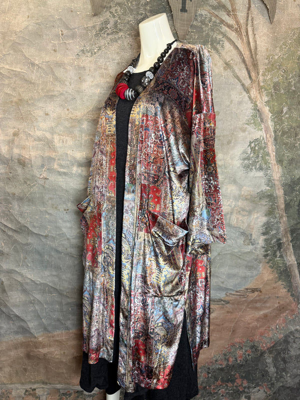 1821 Anne Velvet Cardigan