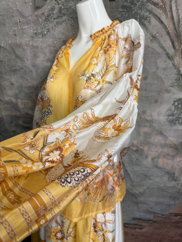 8870 Silk Artisan Blouse