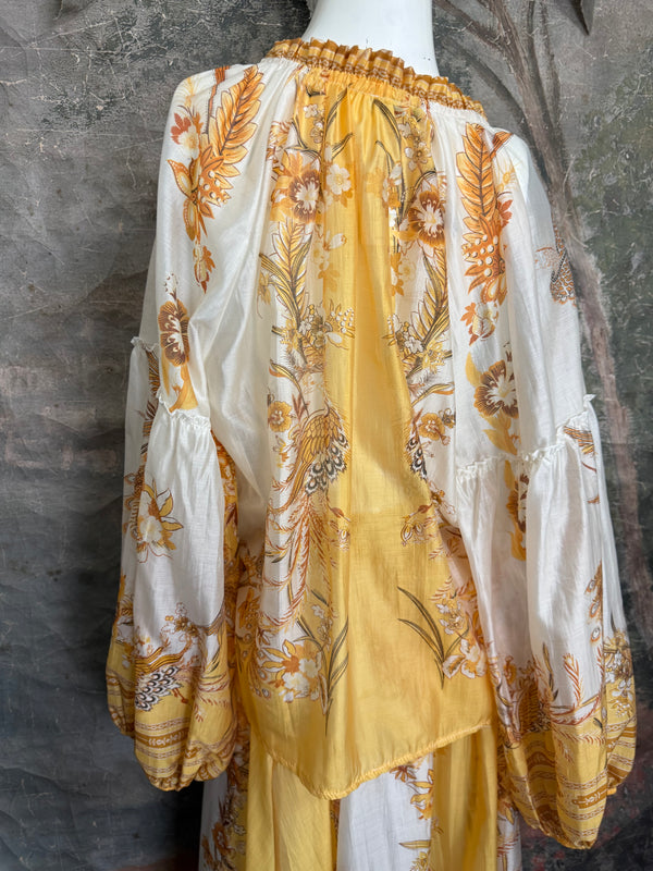 8870 Silk Artisan Blouse