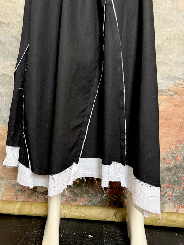 69060 Detailed Ziggy Trim Skirt