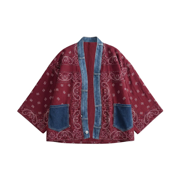 5755 Bandana Short Kimono