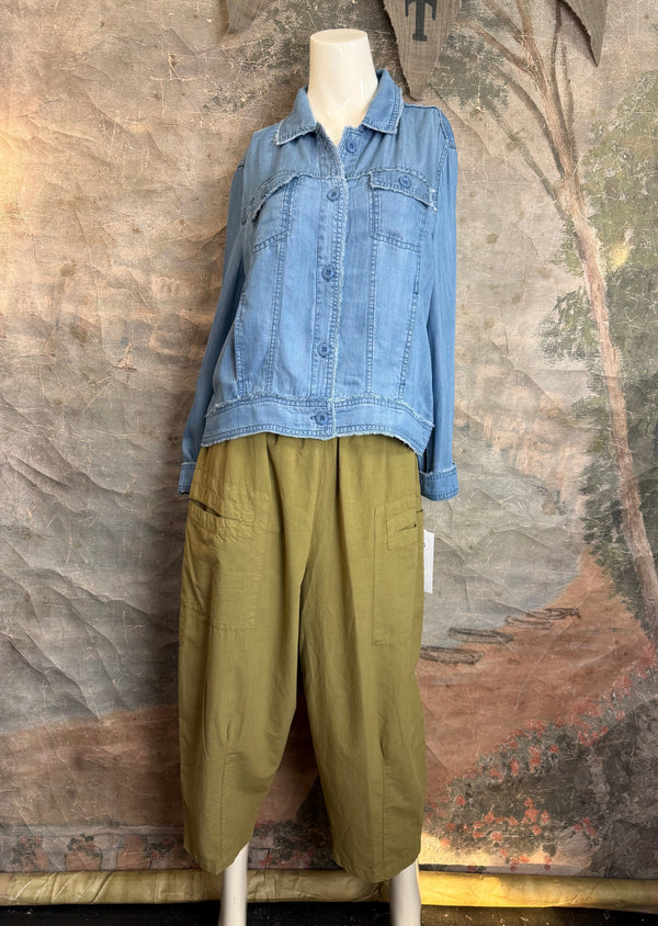 LIN7403 LULA B TRAVEL JKT-Denim