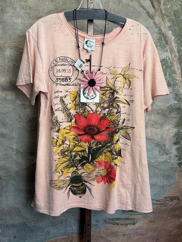 JG Moon Dance Tee-Honey Blossom