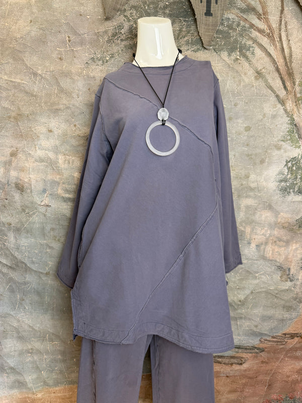 A2996202 L/Slv FE Top-Stable Blue