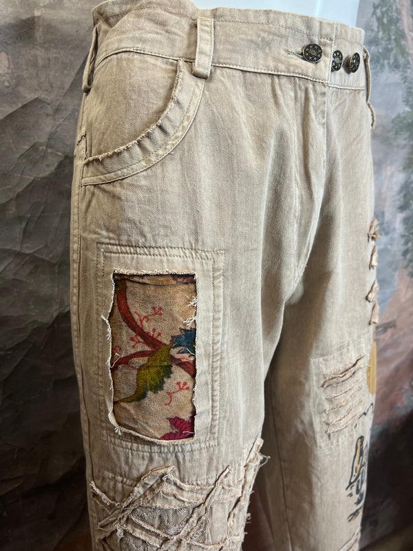 PL123 Cowgirl Mix Pants