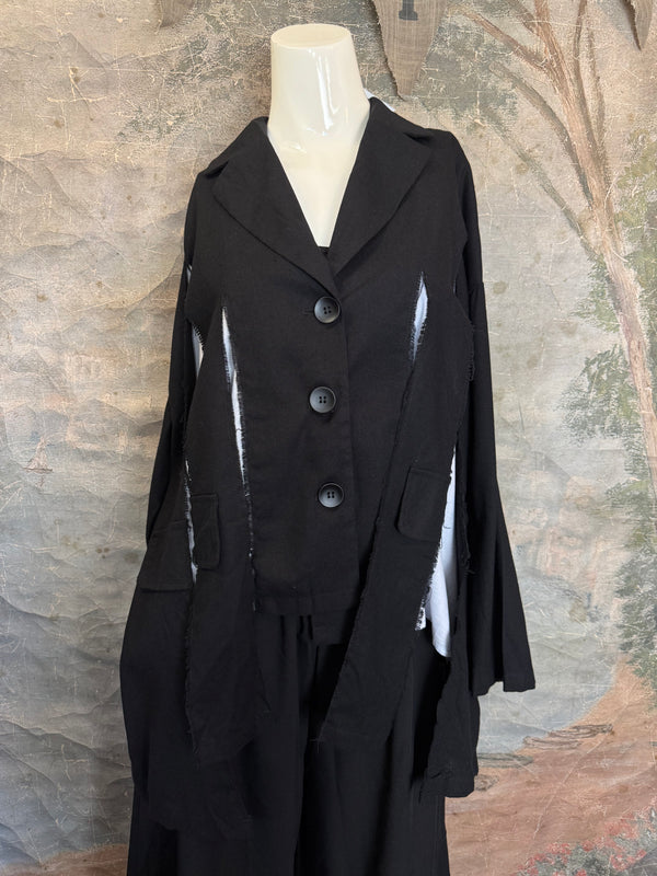 68581 Jacket Blazer W/Trim