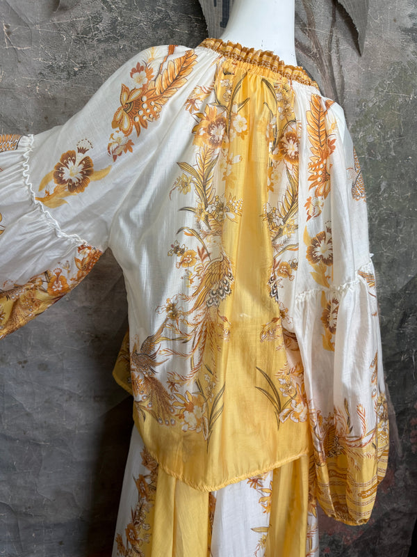 8870 Silk Artisan Blouse