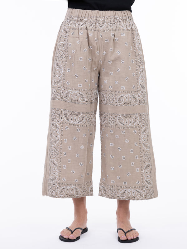 5791 Bandana Crop Pant-SAND