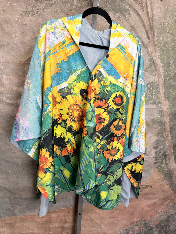 Inoah's Artful 2 Look Raincape-Sunny Days