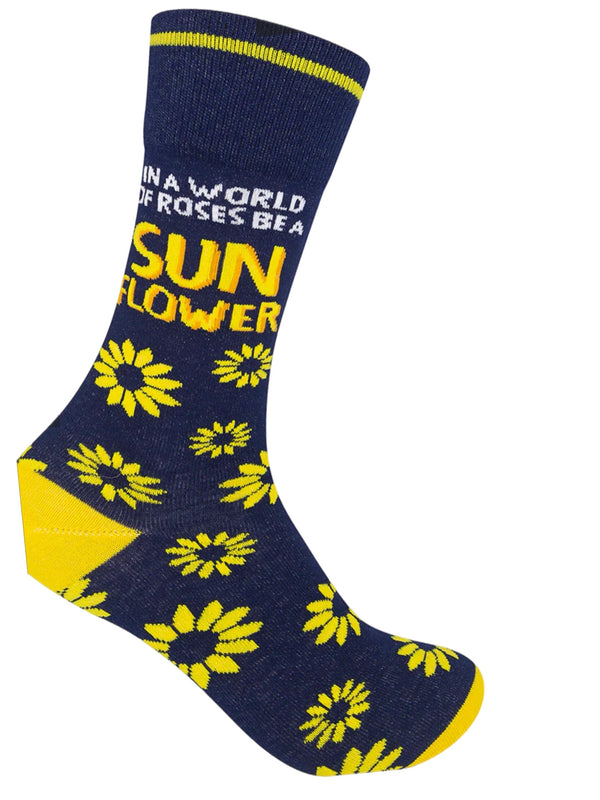Art To Wear Novelty Socks-be a sunflower 🌻