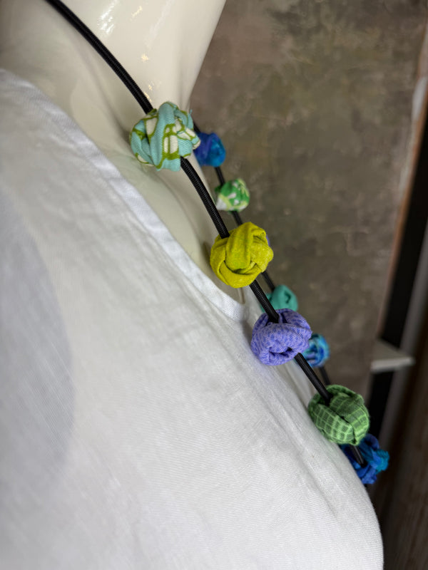 26N256 Larger Rose Bud Necklace
