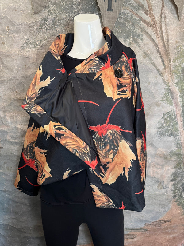 91813 Asym Floral Cropped JTK-BLACK