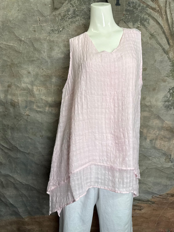 MP-CR293 Double Layer Tank-PINK
