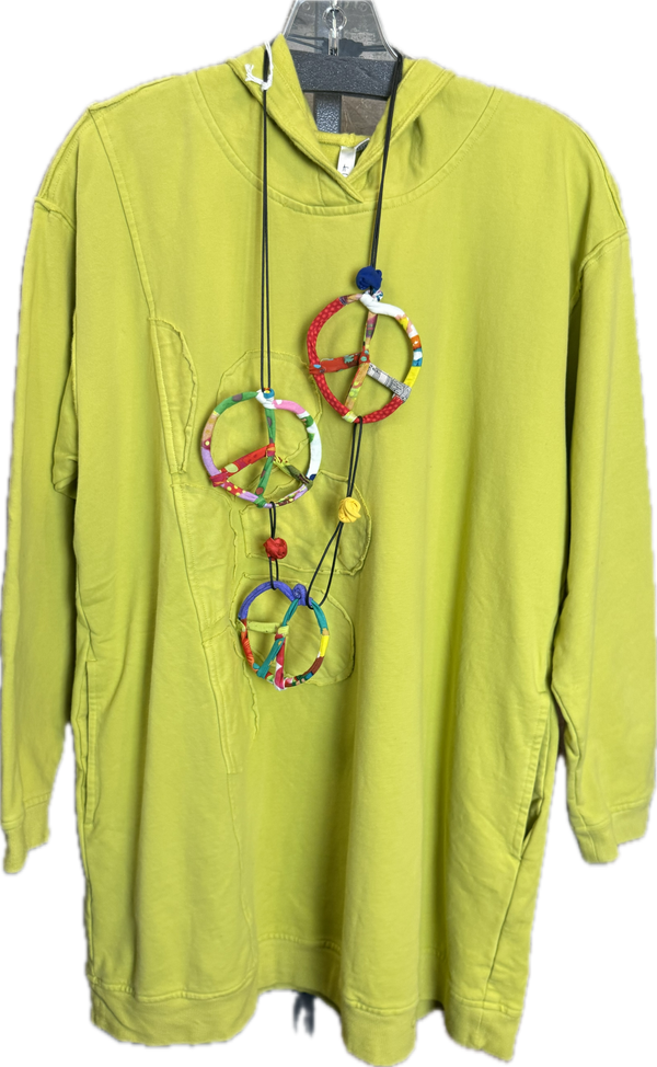 A2994202 Long/Slv Flower Tee-Wasbi Green