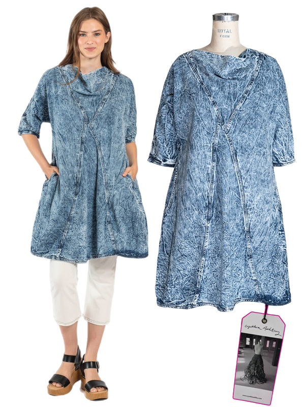 RS861A Denim Geneva Tunic