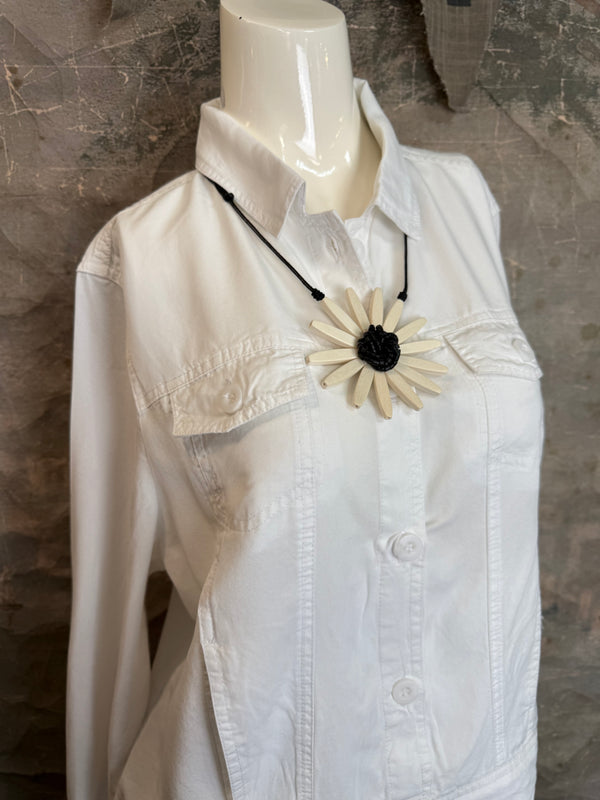 LIN7403 LULA B TRAVEL JKT-WHITE
