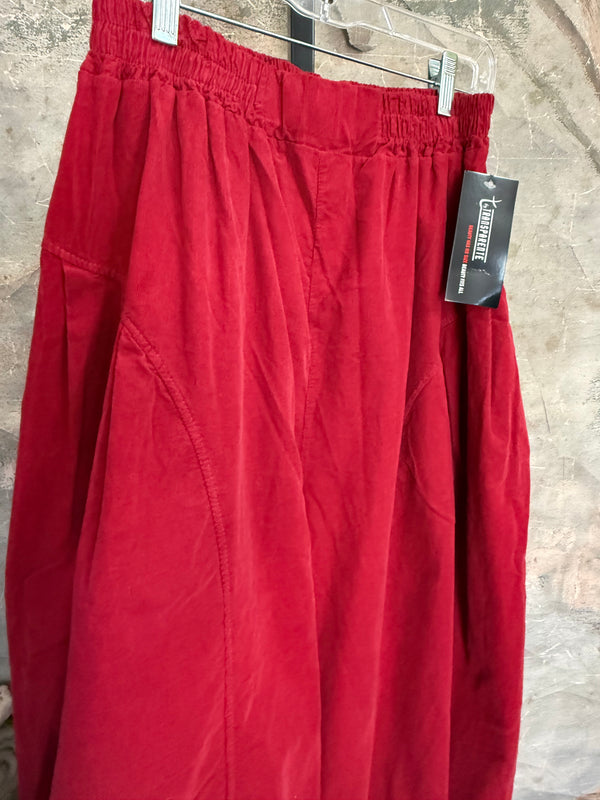 92028-62 Corduroy FW Pant-Red