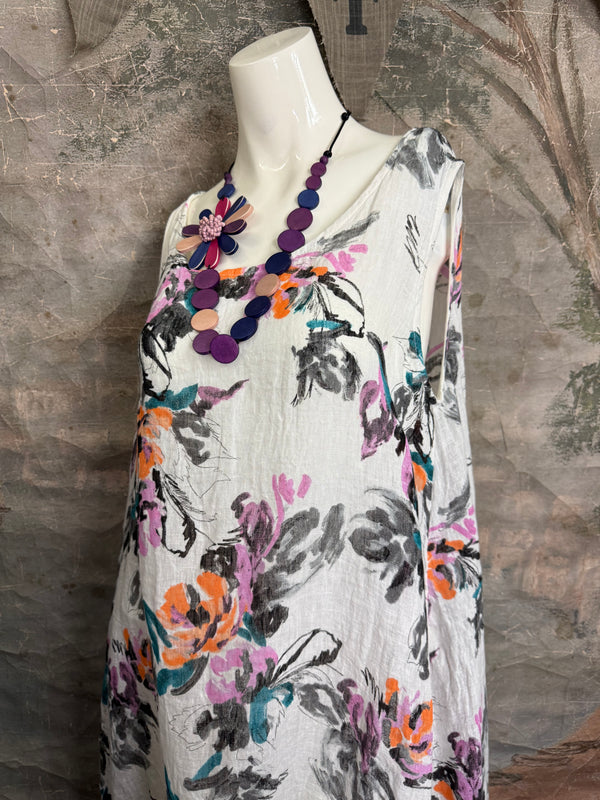 MP-MD1041 Dress W/Ruffle-OFFWHITE7