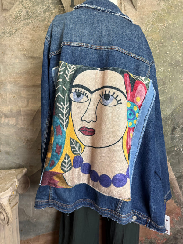 4842 Upcycled Wearable Art Jkt-Frida